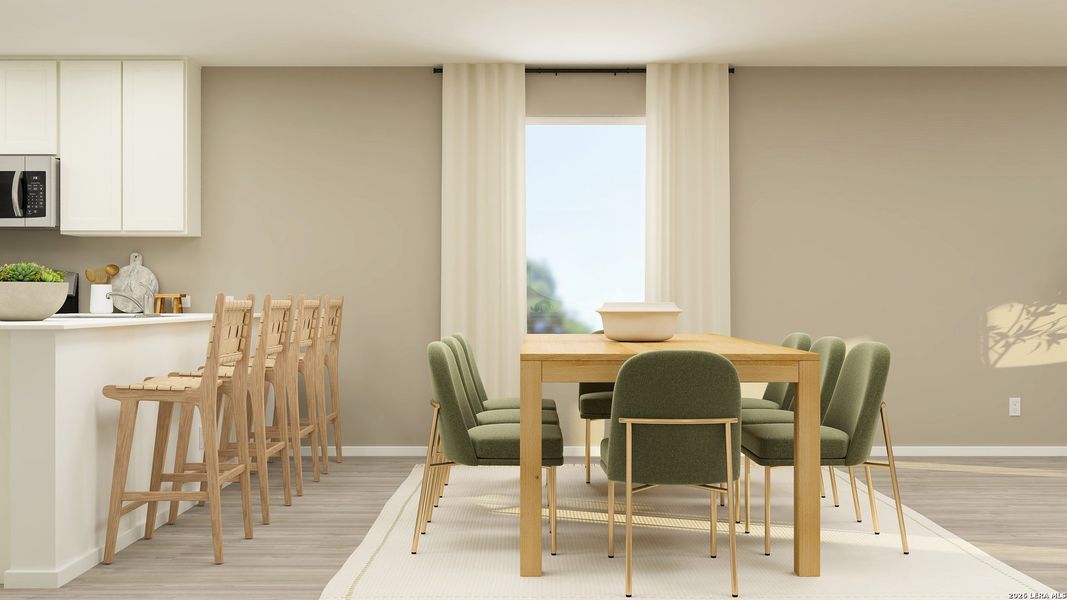 Furnished interior view inside a new home in Voss Farms, New Braunfels (Image 9). Furnished interior view inside a new home in Voss Farms, New Braunfels (Image 9).