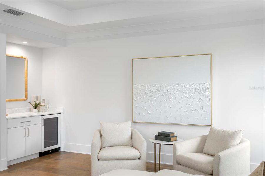 Furnished interior view inside a new home in , Tampa (Image 33).