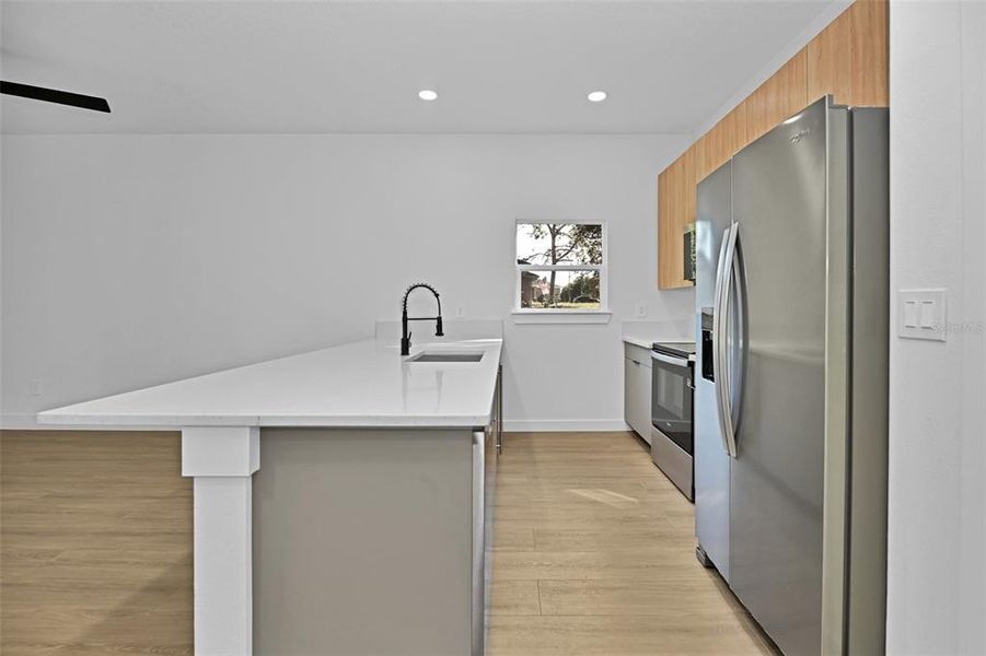 Furnished interior view inside a new home in , Dunnellon (Image 7).