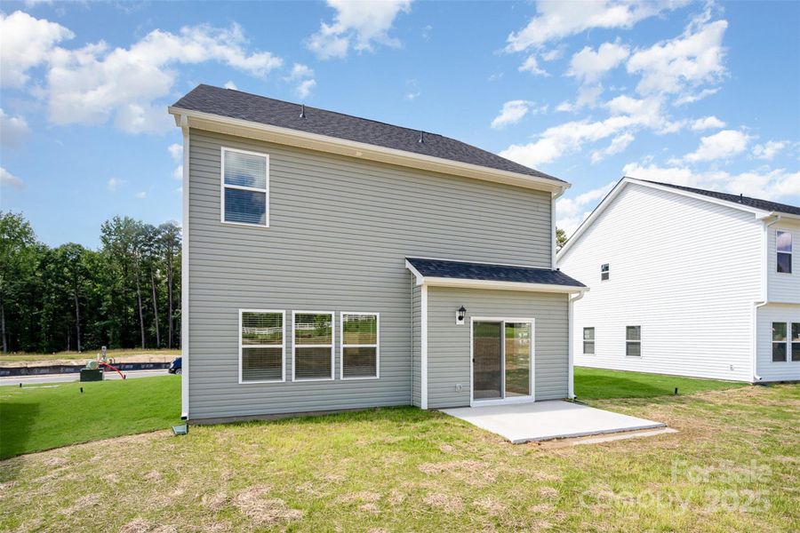 Back yard & back patio. Representational Photo