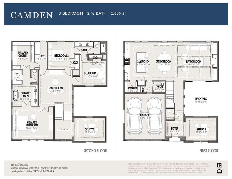 2D floor plan layout of this home in , Houston, TX (Image 4).