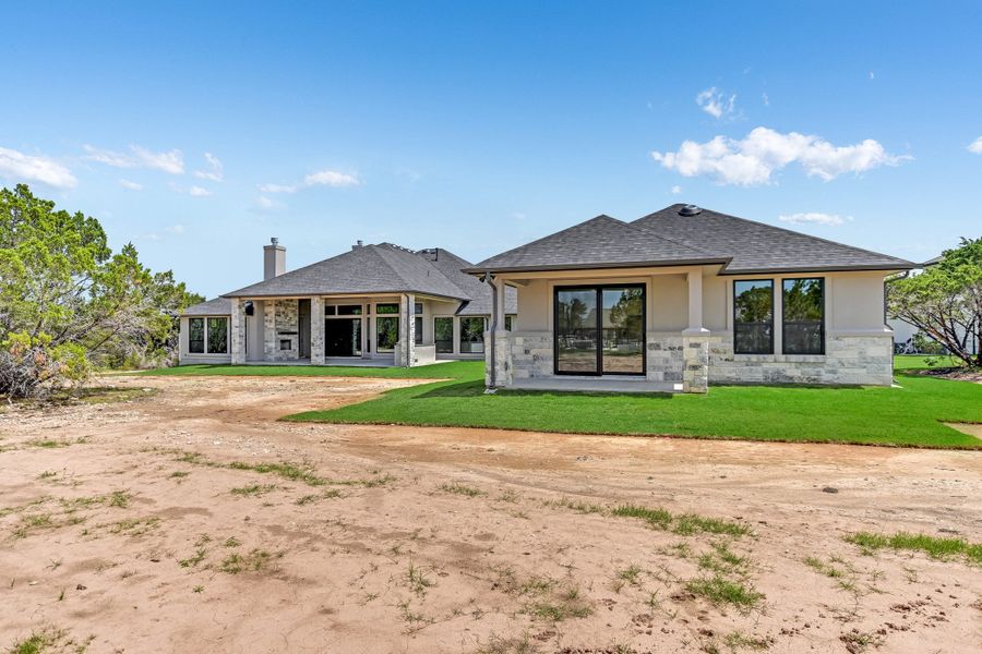 Representative exterior details of a home built from the Casita by Giddens Homes in Burnet Hilltop Estates, Cedar Park (Image 46).