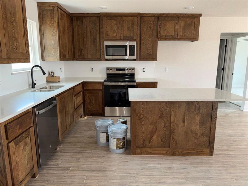 Furnished interior view inside a new home in , Springtown (Image 3).