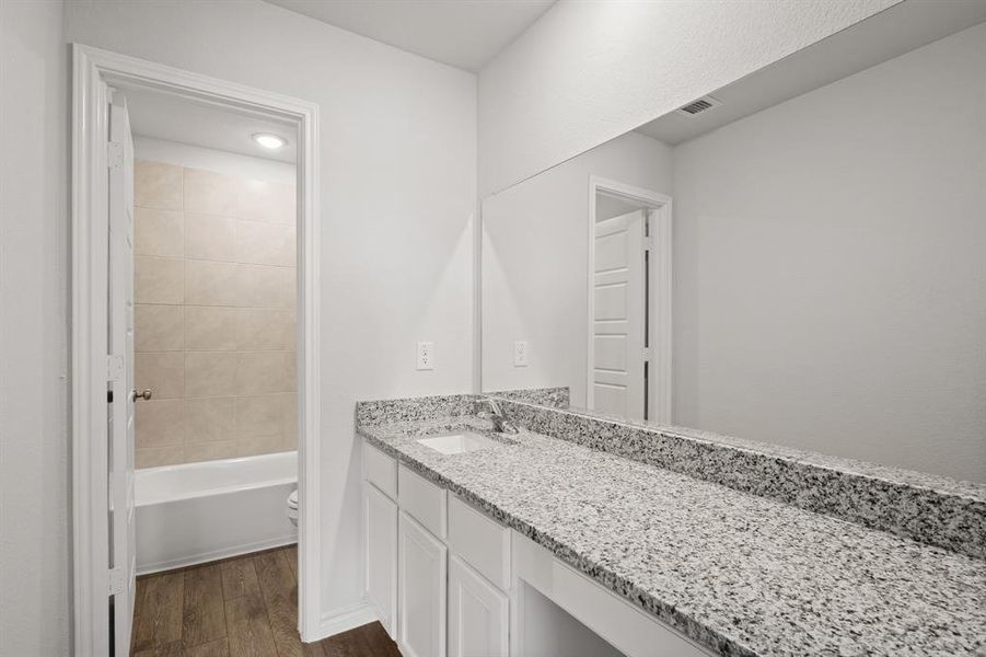 Furnished interior view inside a new home in Sycamore Landing, Fort Worth (Image 9).