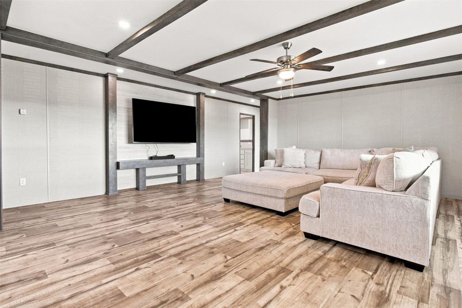 Furnished interior view inside a new home in , Conroe (Image 16).