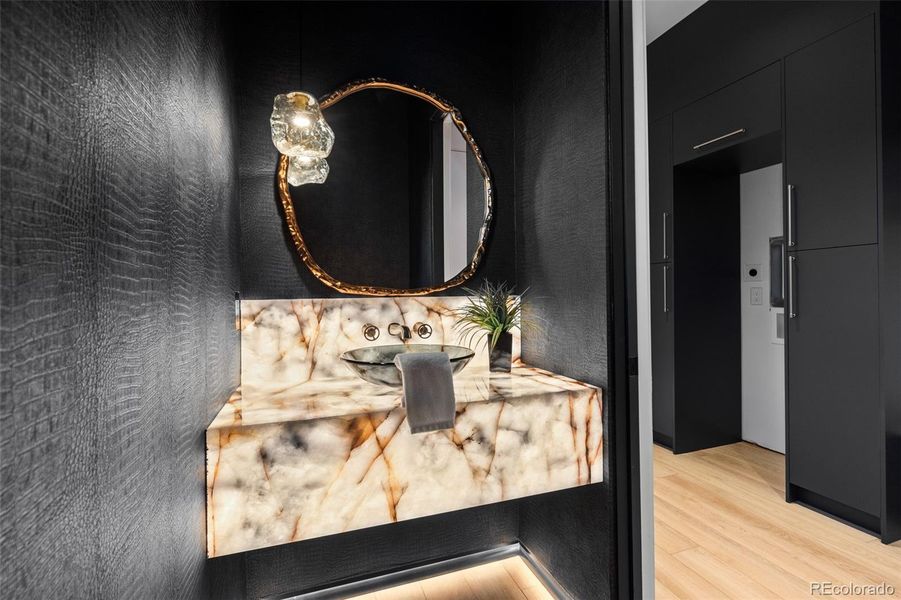 Close-up of interior finishes inside a home in , Denver (Image 21).