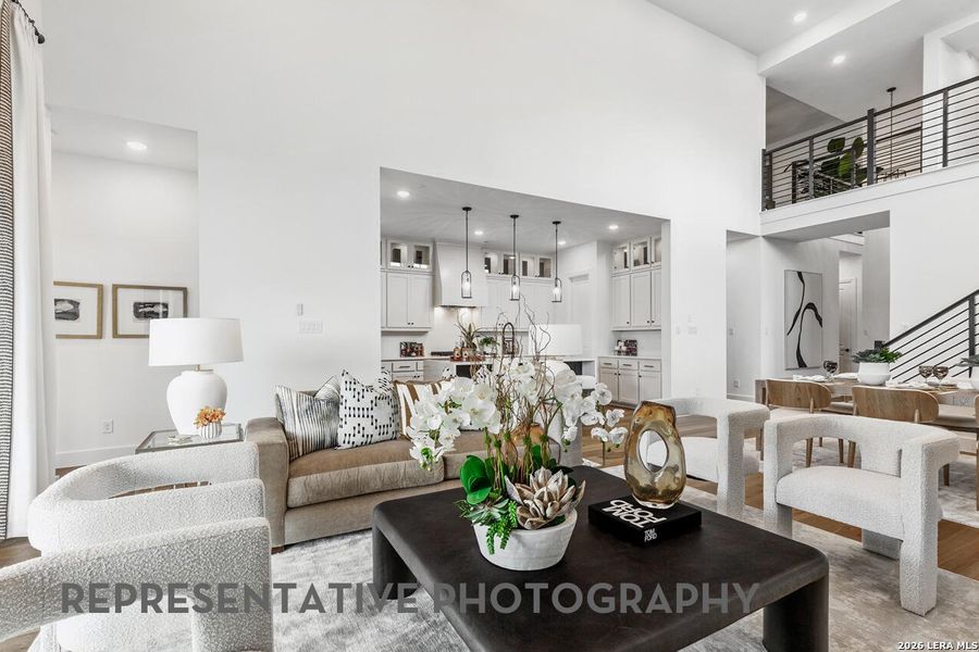 Furnished interior view inside a new home in Mayfair, New Braunfels (Image 22).