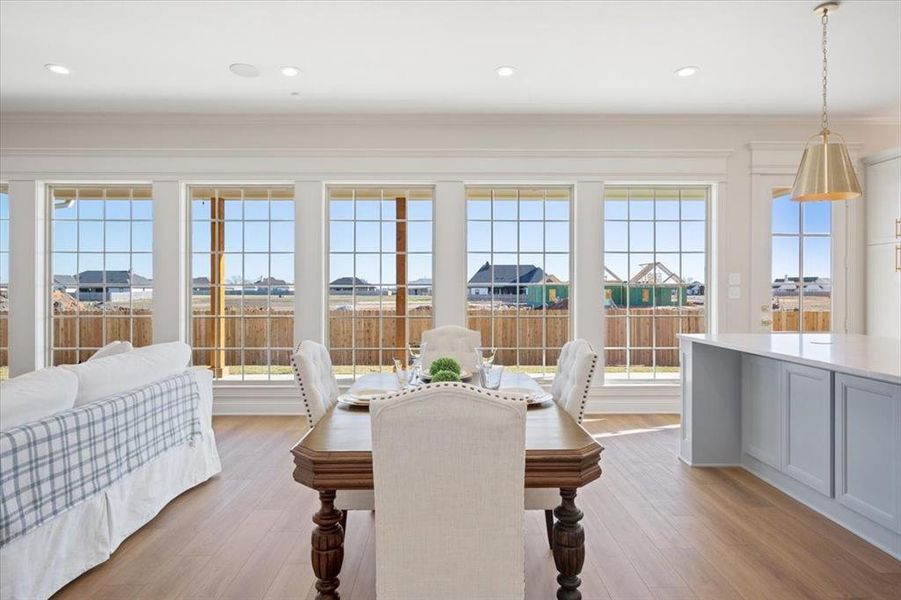 Furnished interior view inside a new home in , Robinson (Image 17).