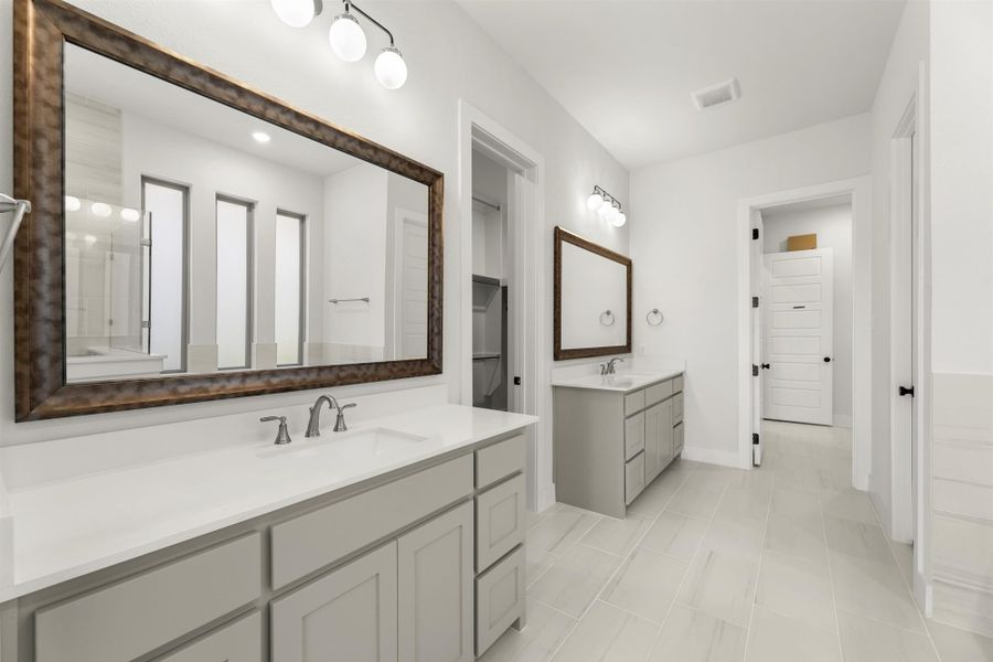 Representative furnished interior of a home built from the 5012 by Tradition Homes in Lakewood at Brookhollow – 60′ Lots, Prosper (Image 6).
