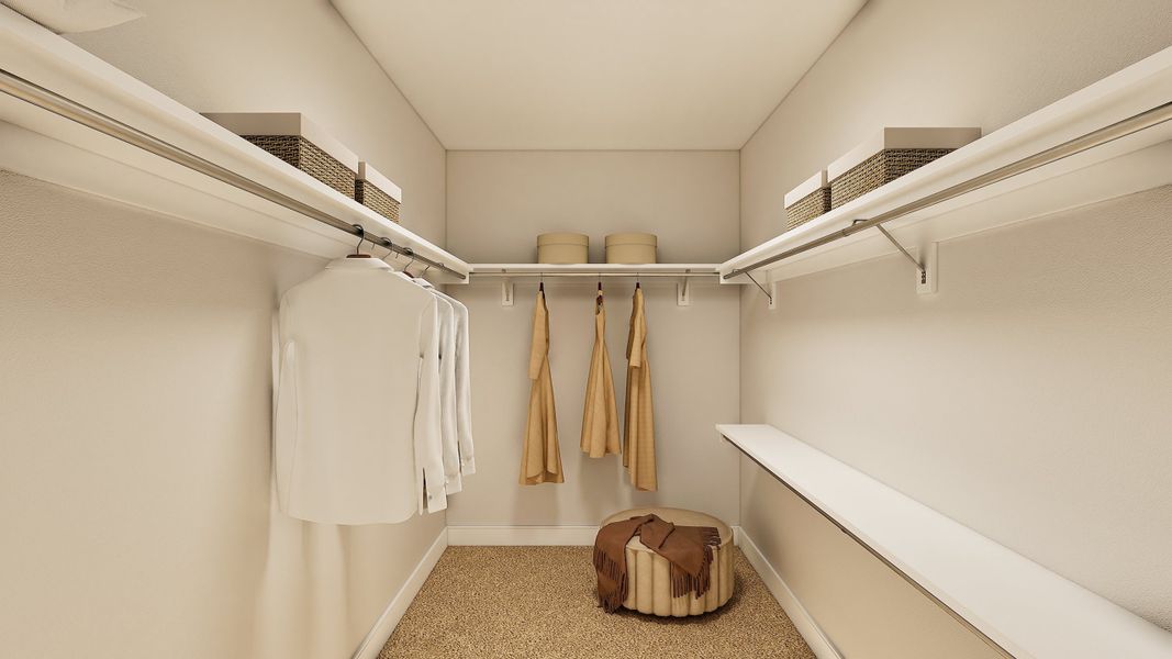 Representative unfurnished interior of a home built from the Stirling by K. Hovnanian® Homes in Monterra, Rockwall (Image 22).