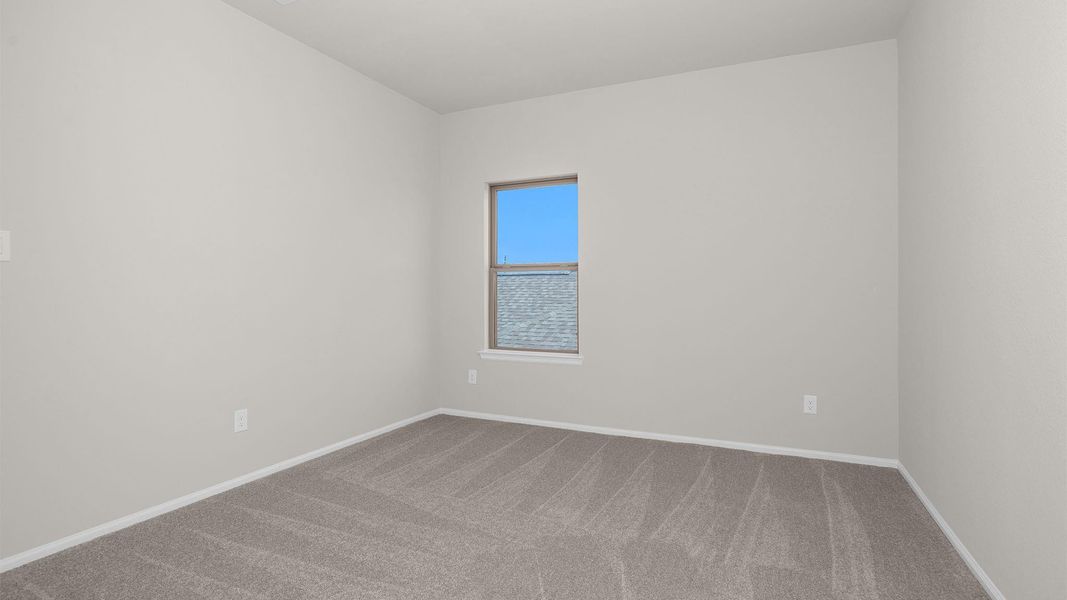 Spacious, unfurnished interior of a new home in Austin Point, Richmond (Image 14).
