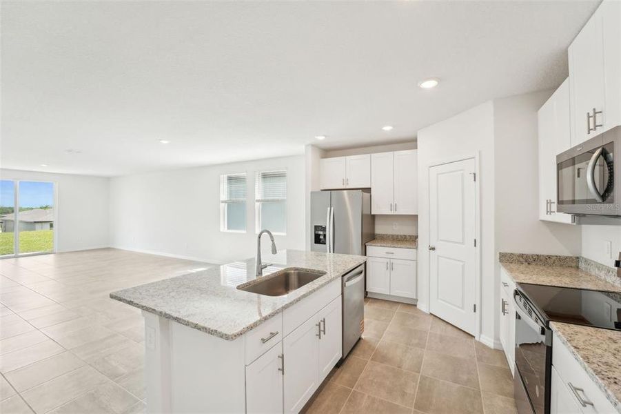 Furnished interior view inside a new home in Benton Hills - Classic Series, Brooksville (Image 6).