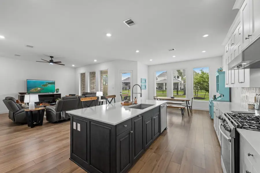 Furnished interior view inside a new home in The Highlands: Pinnacle Collection, Porter Heights (Image 8).