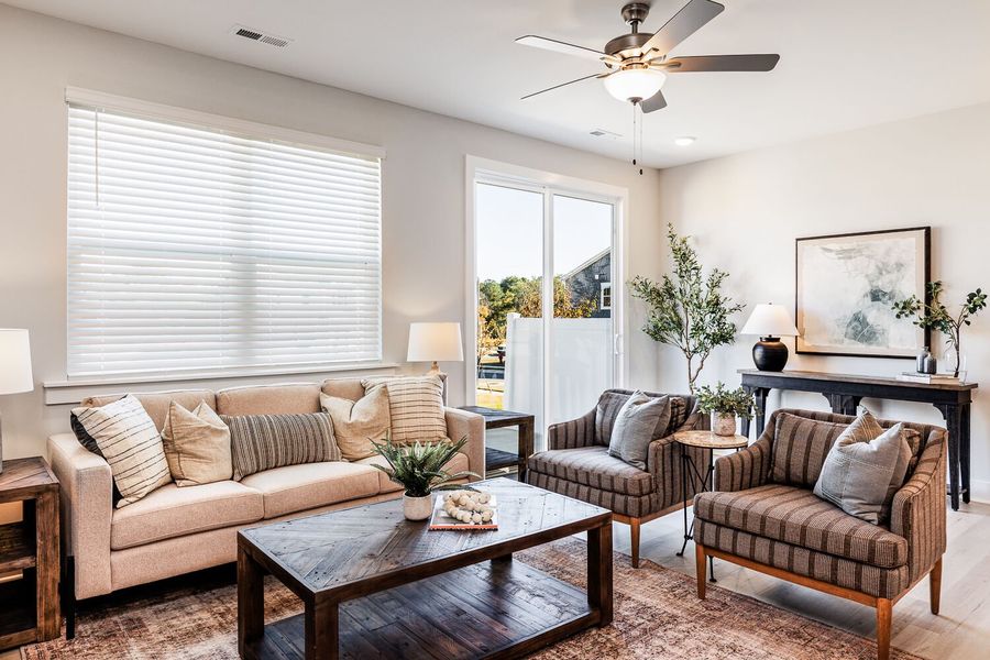 Representative furnished interior of a home built from the Aurora II by Mattamy Homes in Vaughan Farms, Angier (Image 9).