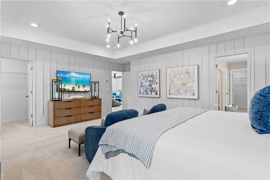 Furnished interior view inside a new home in Bowers Farm, McDonough (Image 5).