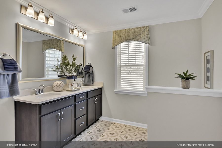 Furnished interior view inside a new home in The Falls, Blythewood (Image 11).