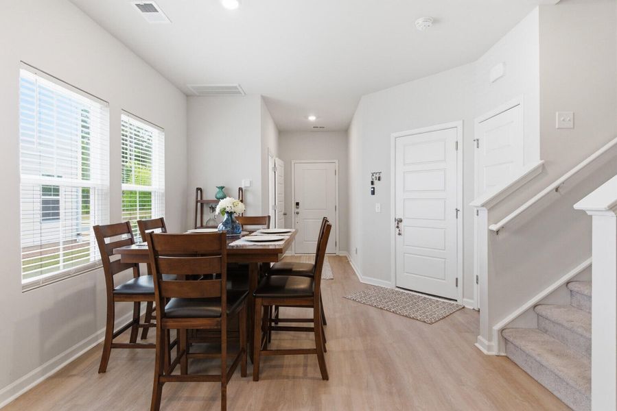 Furnished interior view inside a new home in , Charleston (Image 33).