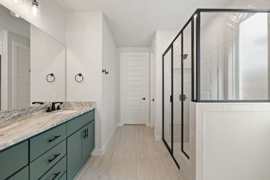 Furnished interior view inside a new home in Heritage, Dripping Springs (Image 19).