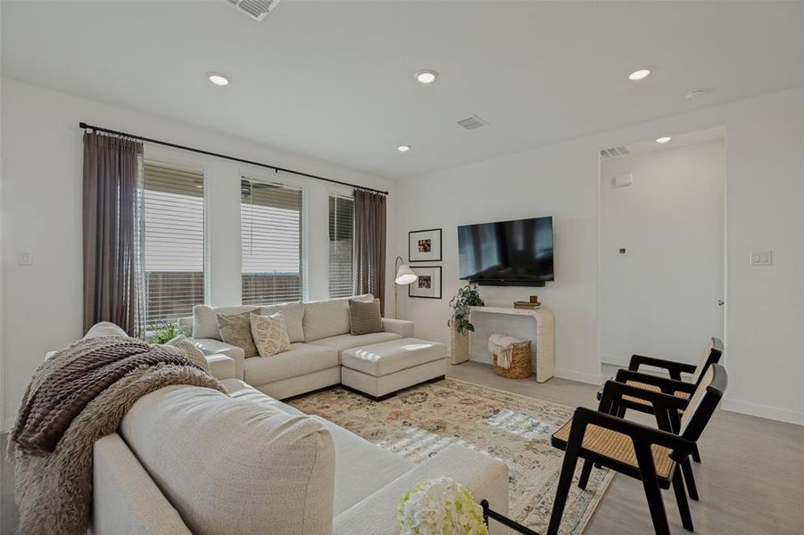 Furnished interior view inside a new home in Legacy Hills, Celina (Image 11).