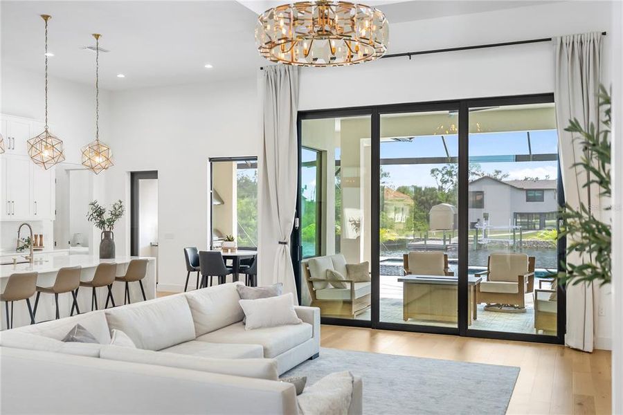 Furnished interior view inside a new home in , Port Charlotte (Image 39).