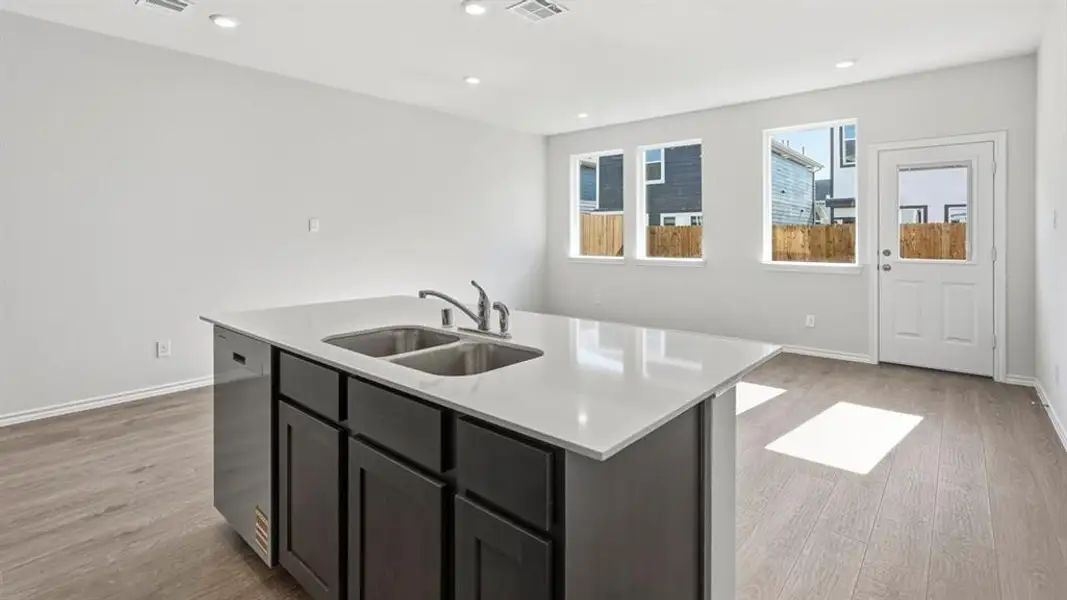 Furnished interior view inside a new home in Arbor Trails South, Princeton (Image 3).