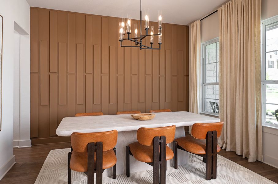 Representative furnished interior of a home built from the Hathaway by Ashton Woods in Provence 70s, Austin (Image 5).