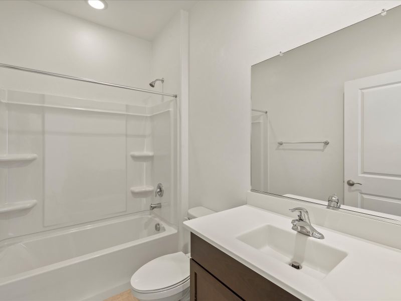 Furnished interior view inside a new home in Rincon Crest at Rocking K, Tucson (Image 6). Furnished interior view inside a new home in Rincon Crest at Rocking K, Tucson (Image 6).