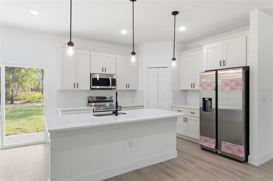 Furnished interior view inside a new home in , Citrus Springs (Image 5).