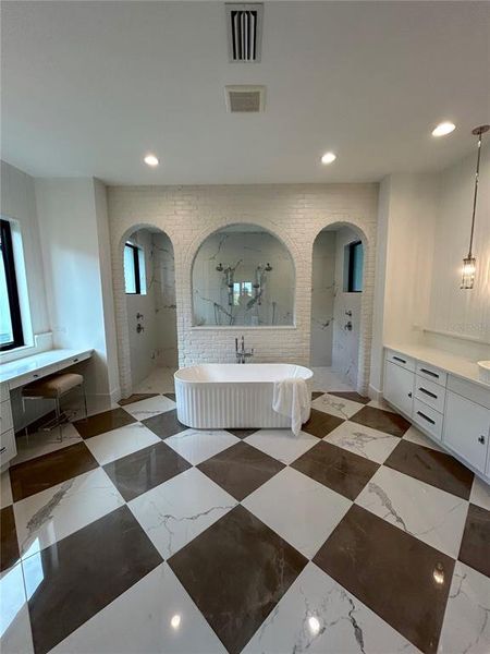 Furnished interior view inside a new home in Wild Blue at Waterside, Sarasota (Image 9).