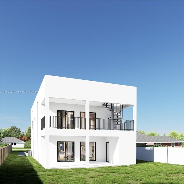 Front exterior of a new home in , Florida City, FL, highlighting curb appeal (Image 2). Front exterior of a new home in , Florida City, FL, highlighting curb appeal (Image 2).