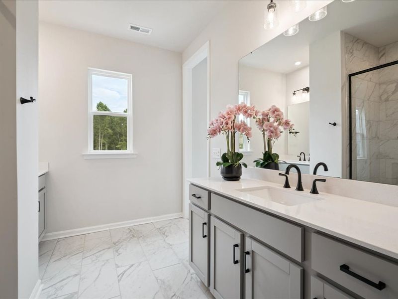 Representative furnished interior of a home built from the Stuart by Tri Pointe Homes in Millstone, Cramerton (Image 31). Representative furnished interior of a home built from the Stuart by Tri Pointe Homes in Millstone, Cramerton (Image 31).