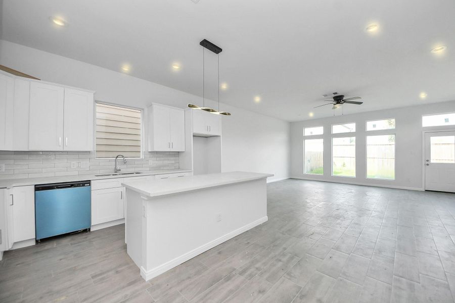 Furnished interior view inside a new home in , Houston (Image 7).