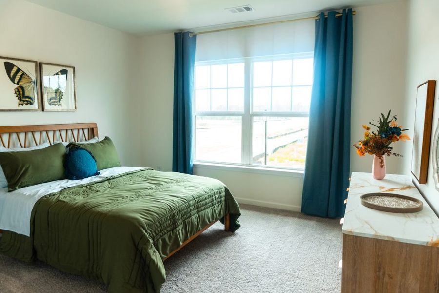 Furnished interior view inside a new home in Creekside Landing, Dallas (Image 37).