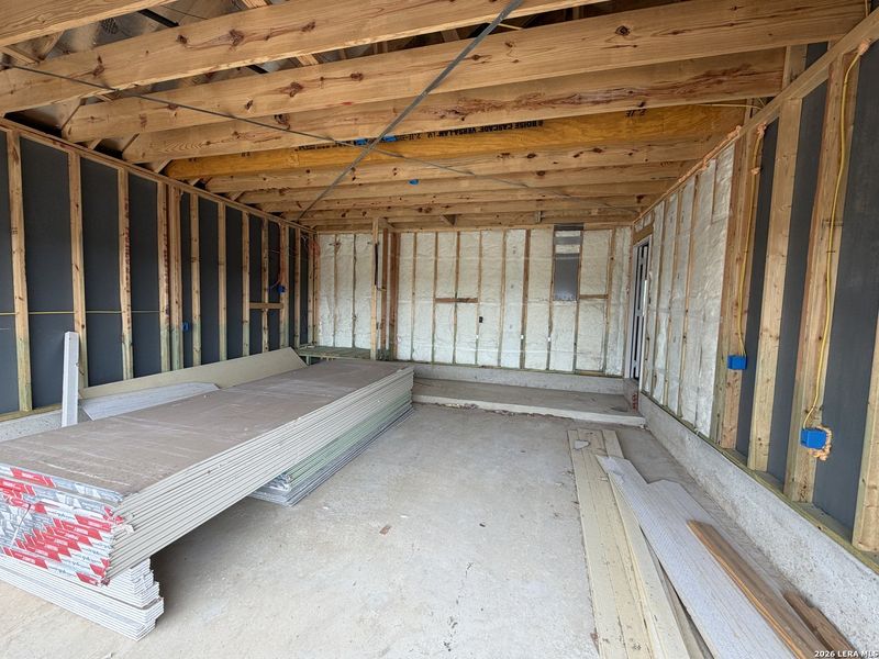 In-progress construction of a new home in Arroyo Ranch, Seguin, TX (Image 8).