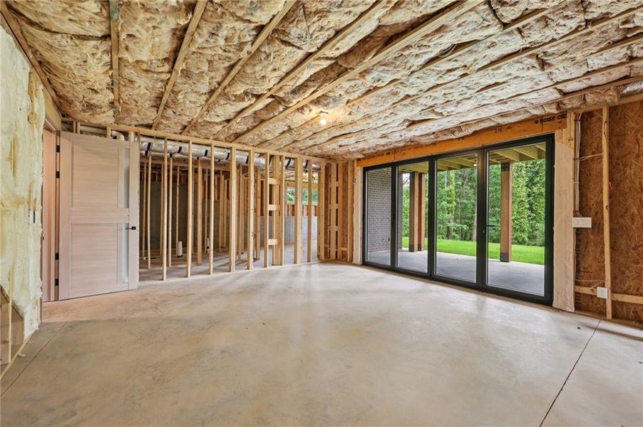 In-progress construction of a new home in , Cumming, GA (Image 114). In-progress construction of a new home in , Cumming, GA (Image 114).