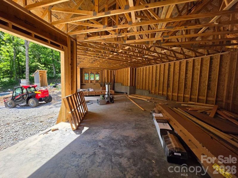 In-progress construction of a new home in , Arden, NC (Image 20).