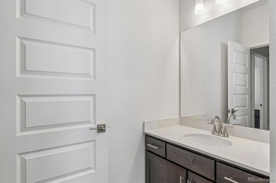 Furnished interior view inside a new home in The Summit at Meridian, Englewood (Image 12).