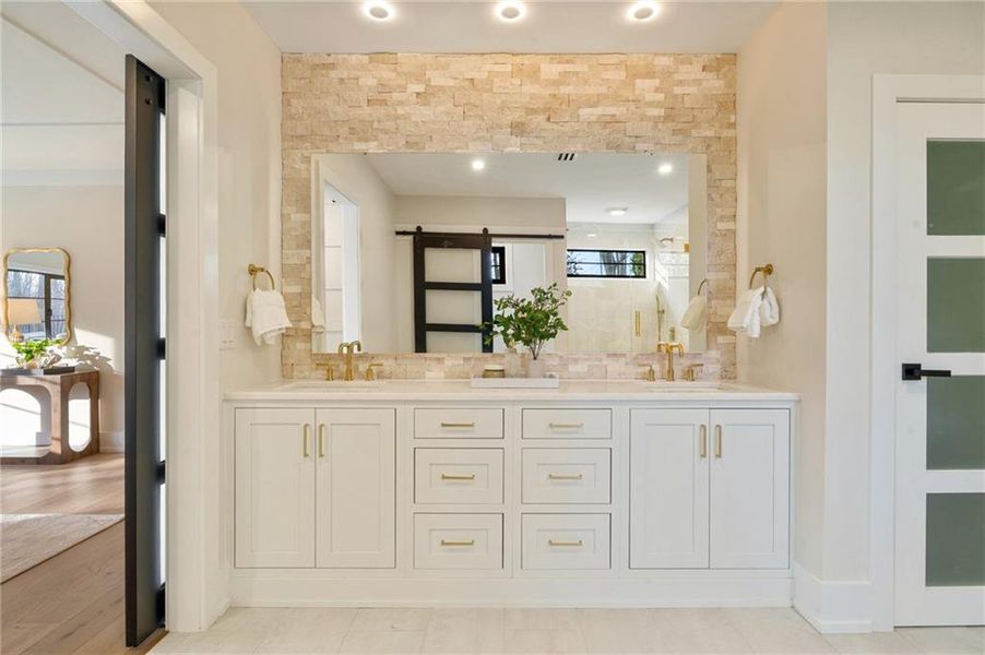 Furnished interior view inside a new home in , Canton (Image 11).