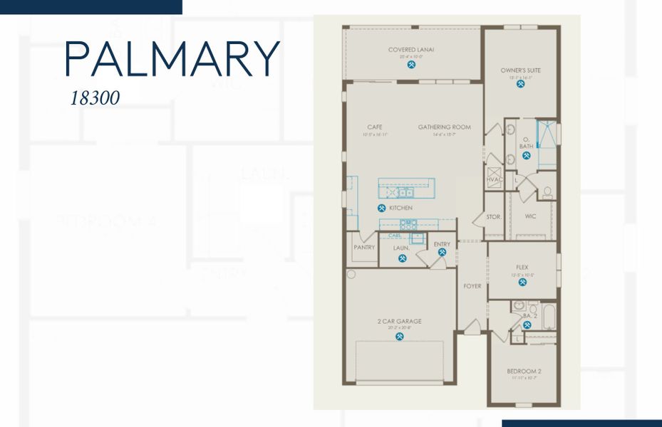 Palmary 18300 Floor Plan