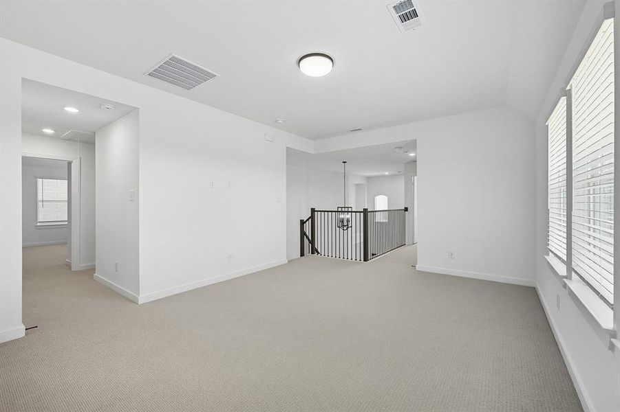 Spacious, unfurnished interior of a new home in Sandbrock Ranch: 50ft. lots, Aubrey (Image 24). Spacious, unfurnished interior of a new home in Sandbrock Ranch: 50ft. lots, Aubrey (Image 24).