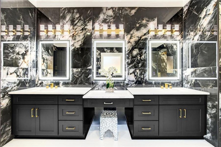 Furnished interior view inside a new home in , Buford (Image 49). Furnished interior view inside a new home in , Buford (Image 49).