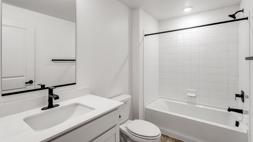 Furnished interior view inside a new home in Vantage, Berthoud (Image 14).