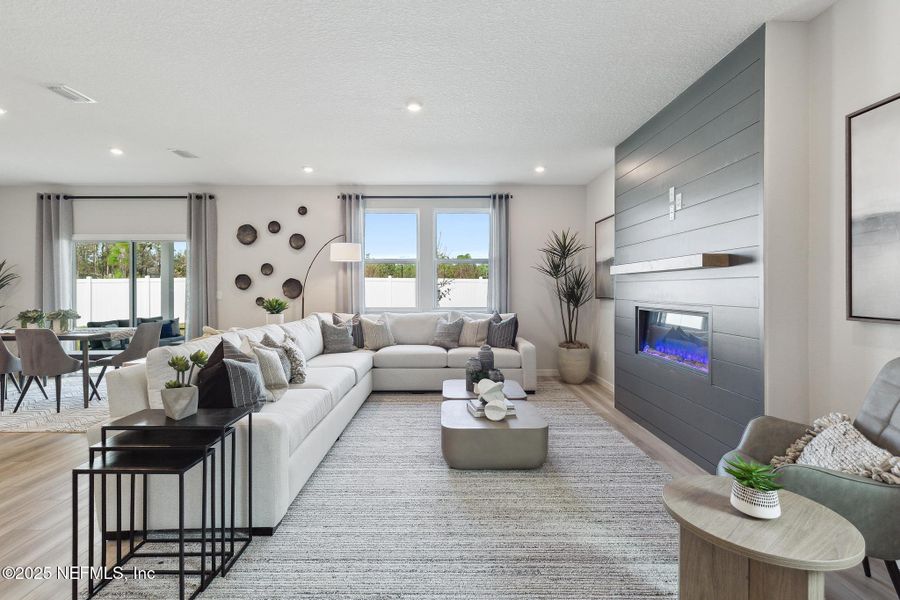 Furnished interior view inside a new home in Magnolia Series at Seminole Palms, Palm Coast (Image 13).