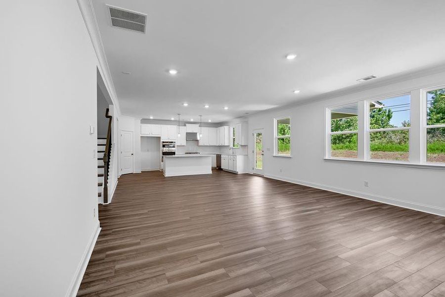 Spacious, unfurnished interior of a new home in Bennett Farm, Loganville (Image 22).