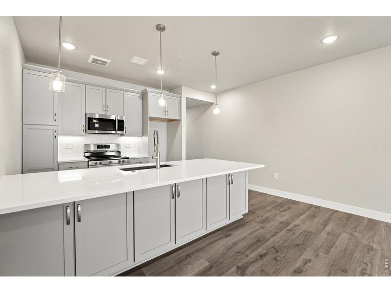 Furnished interior view inside a new home in , Fort Collins (Image 6).