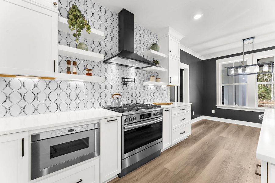 Furnished interior view inside a new home in , Summerville (Image 16).