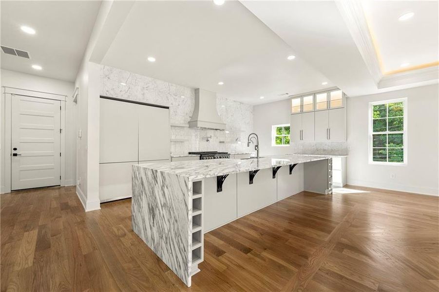 Furnished interior view inside a new home in , Atlanta (Image 14).