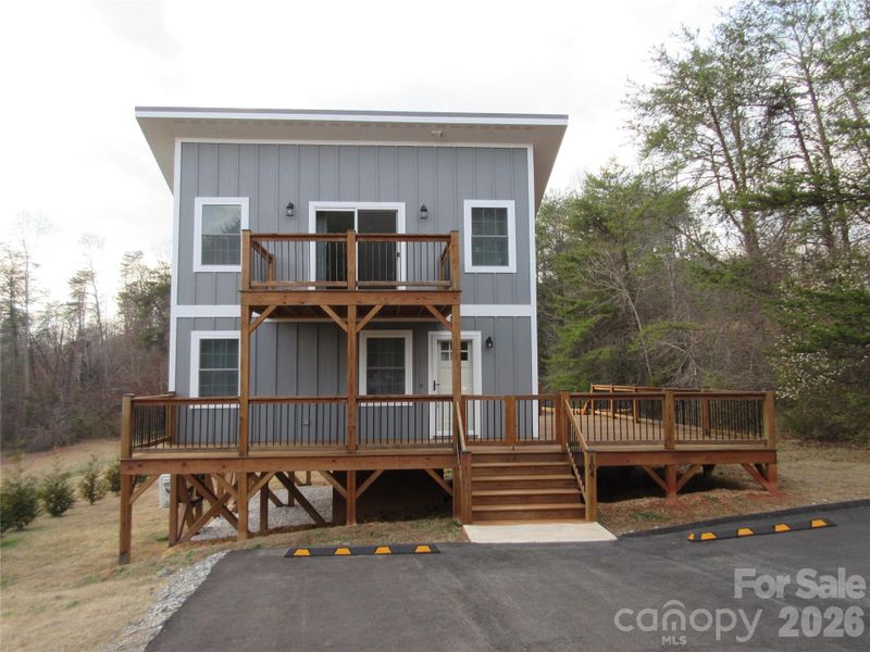 Exterior details and patio area of a home in , Rutherfordton (Image 22).