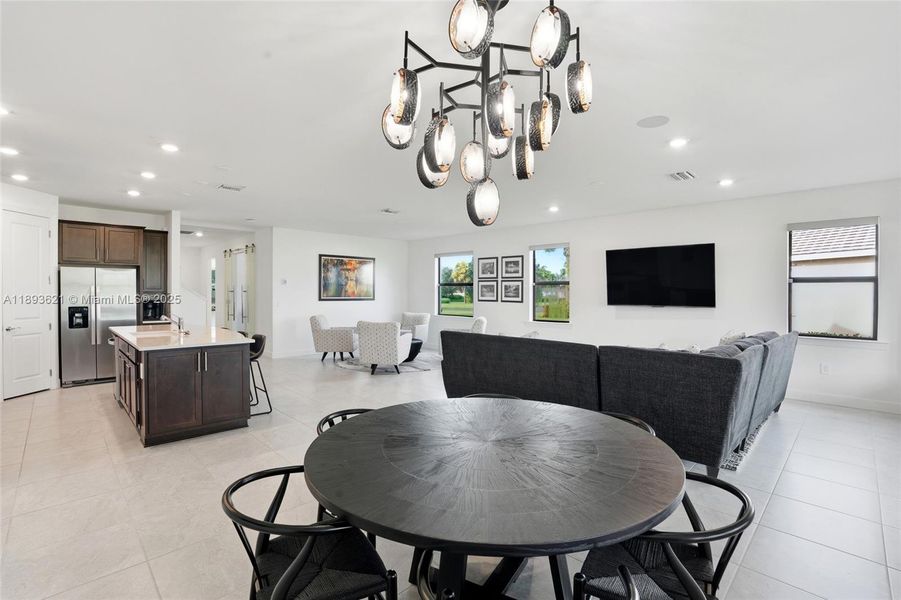 Furnished interior view inside a new home in , Alva (Image 7). Furnished interior view inside a new home in , Alva (Image 7).