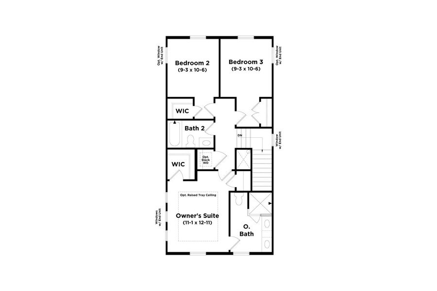 2D floor plan layout of this home in Barrett Pointe, Kennesaw, GA (Image 23). 2D floor plan layout of this home in Barrett Pointe, Kennesaw, GA (Image 23).